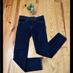 NWOT Imogene + Willie Jeans Imogene Slim Size 27 Handmade USA Dark Wash